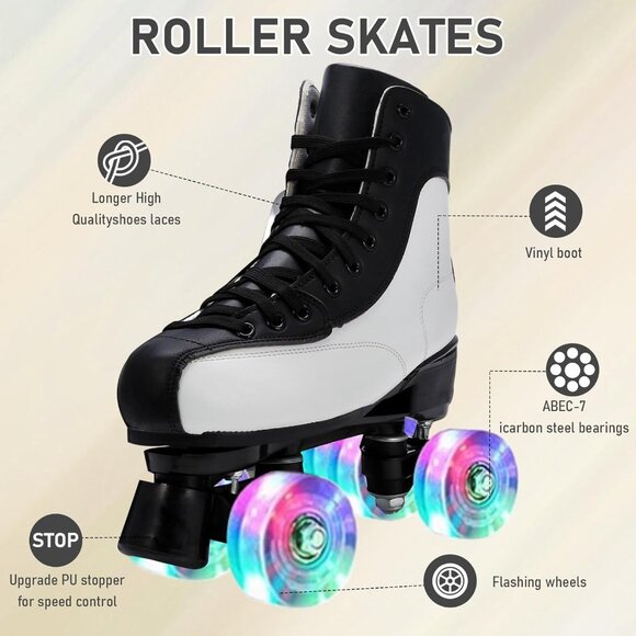 jessie Roller roller Skates for Women PU Leather - Picture 3 of 8